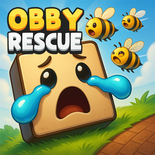 Obby Rescue – Save the Dog from Killer Bees!